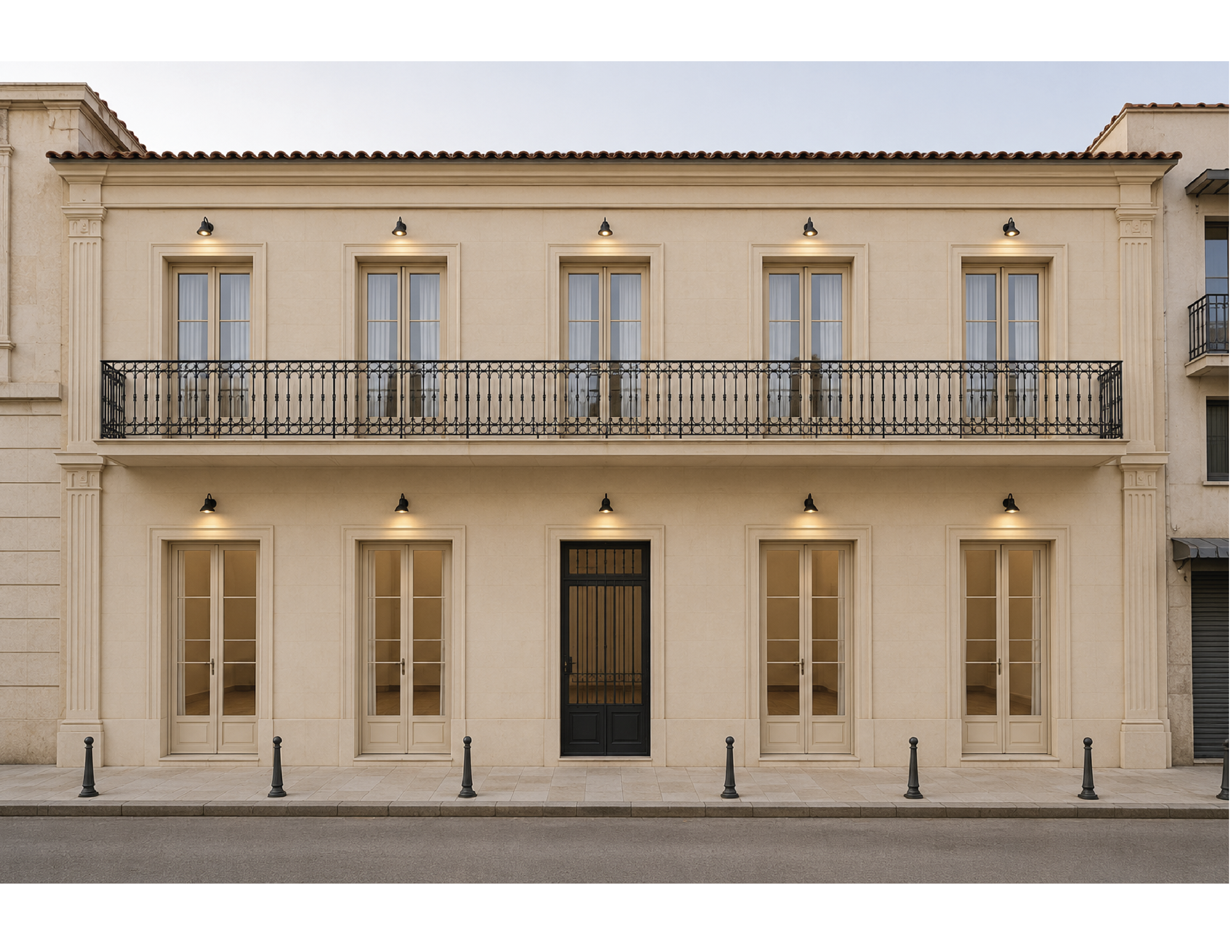Facade restoration model