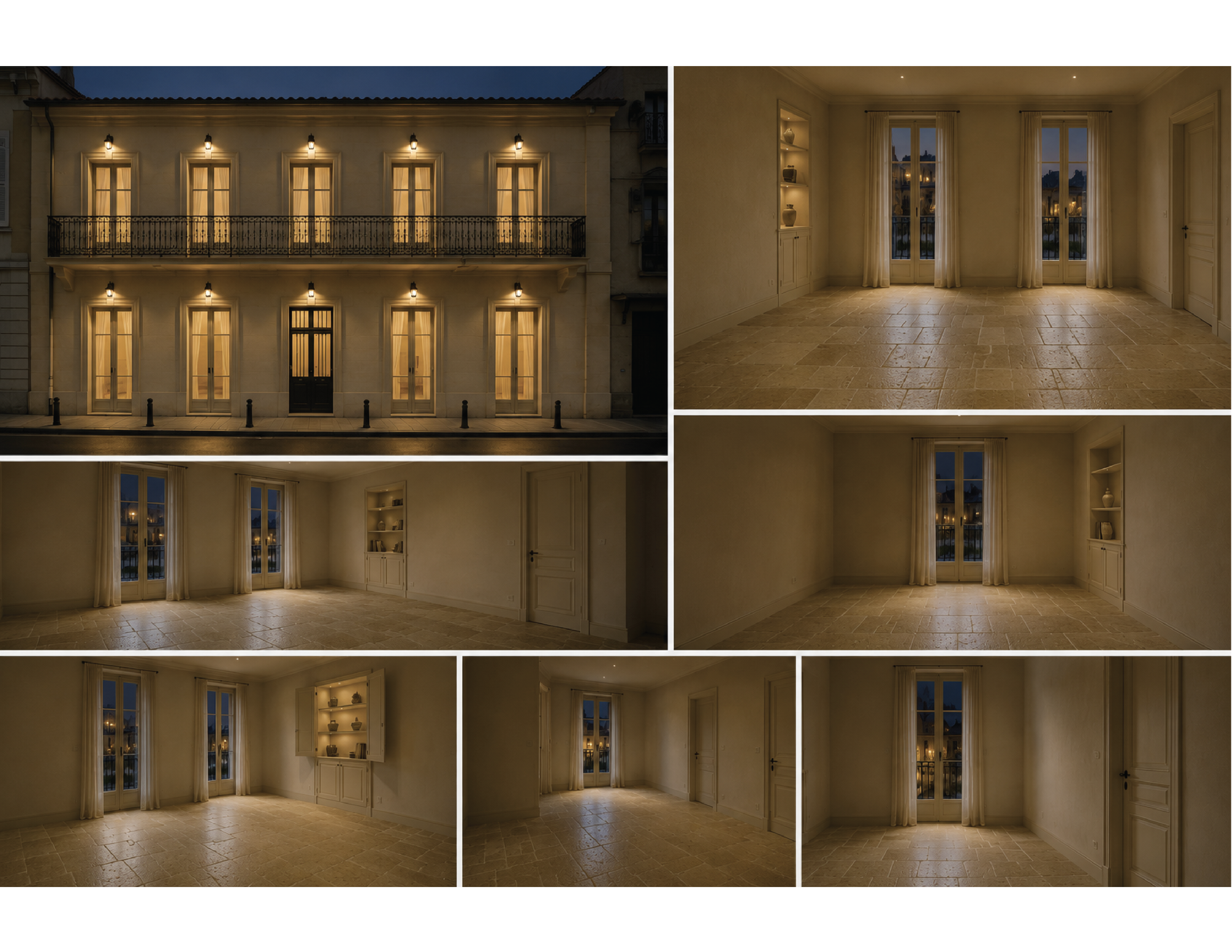 Night restoration study